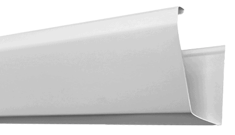 Smooth Face Aluminum Gutter